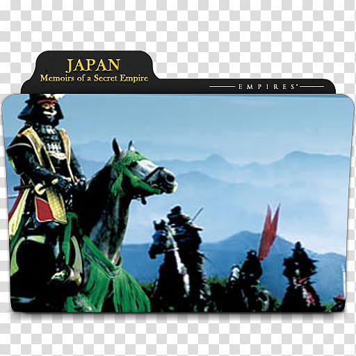 Movie folder icons NO  PBS Empires series , Japan Memoirs of a Secret Empire transparent background PNG clipart