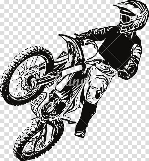 Motocross, Motorcycle, Drawing, Motorcycle Racing, Enduro, Freestyle Motocross, Vehicle, Motorsport transparent background PNG clipart
