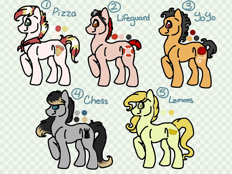 PONY ADOPTS, TEN POINTS transparent background PNG clipart
