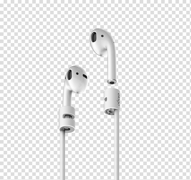 Apple Airpods, Iphone X, Elago Airpods Strap, Iphone 7, Headphones, Apple Iphone 8 Plus, Lightning, Mobile Phones transparent background PNG clipart