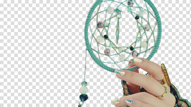 blue dream catcher transparent background PNG clipart