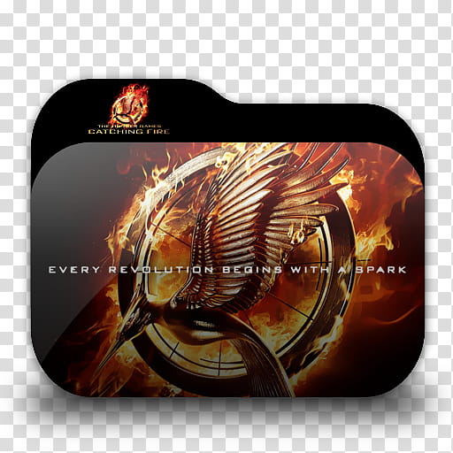 THG Catching Fire Folder Icon , catchingfire transparent background PNG clipart
