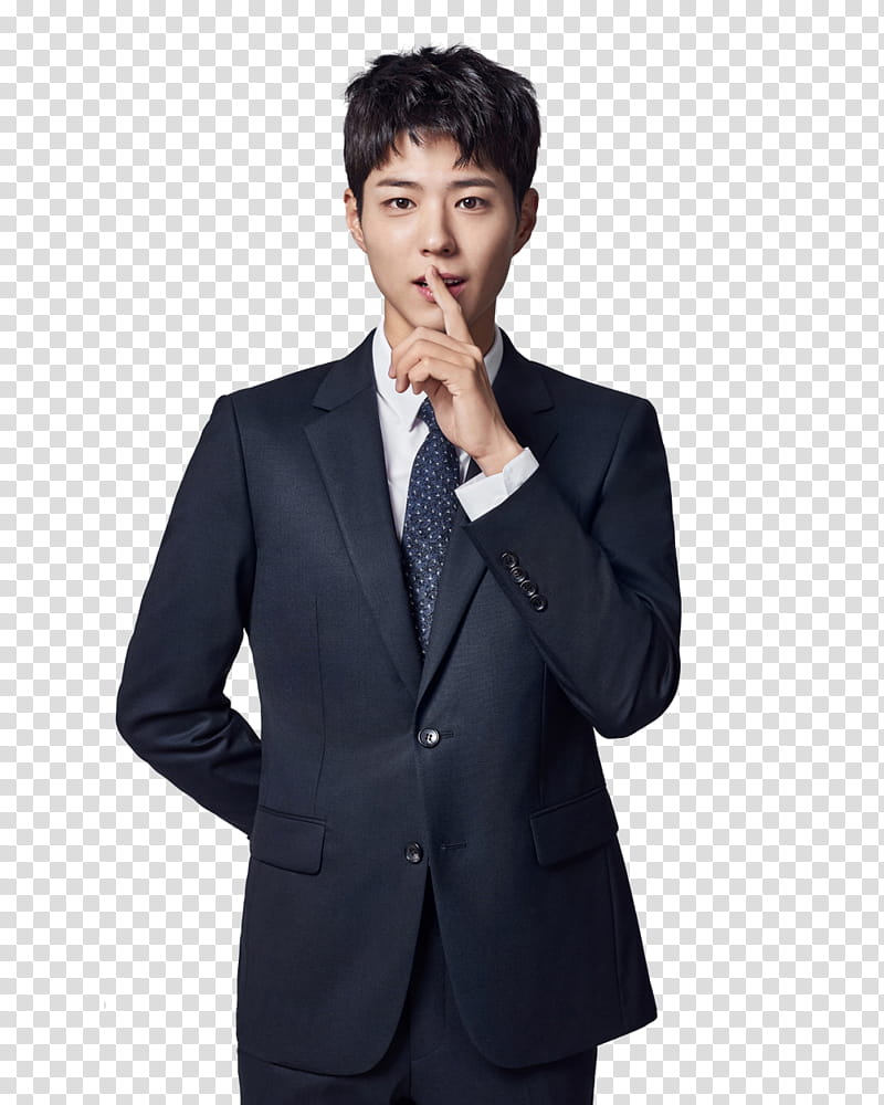 Park Bo Gum ALLETS P, man in black suit jacket transparent background PNG clipart