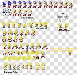 Sonic The Hedgehog Sprites Png - Sonic The Hedgehog Sprite Sheet