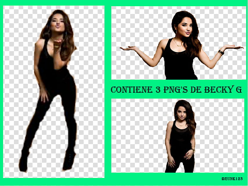 Becky G transparent background PNG clipart