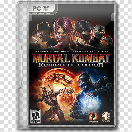 Game Icons , Mortal Kombat Komplete Edition transparent background PNG clipart