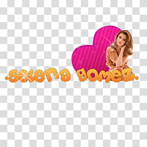 Texto Selena Gomez transparent background PNG clipart thumbnail