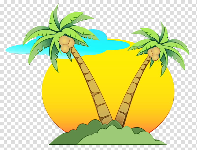 summer trees clip art