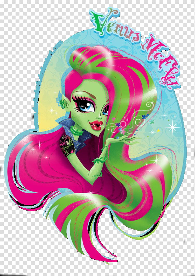 Monster High Venus transparent background PNG clipart