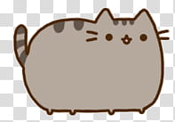 Pusheen The Cat, Pushin the Pussy cat illustration transparent background PNG clipart