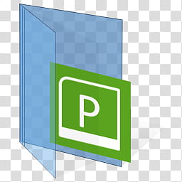 Aero metro folders, ms_publisher transparent background PNG clipart