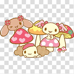Iconos Cinnamoroll, Cinnamoroll By; MinnieKawaiitutos (), three female bunny characters illustration transparent background PNG clipart