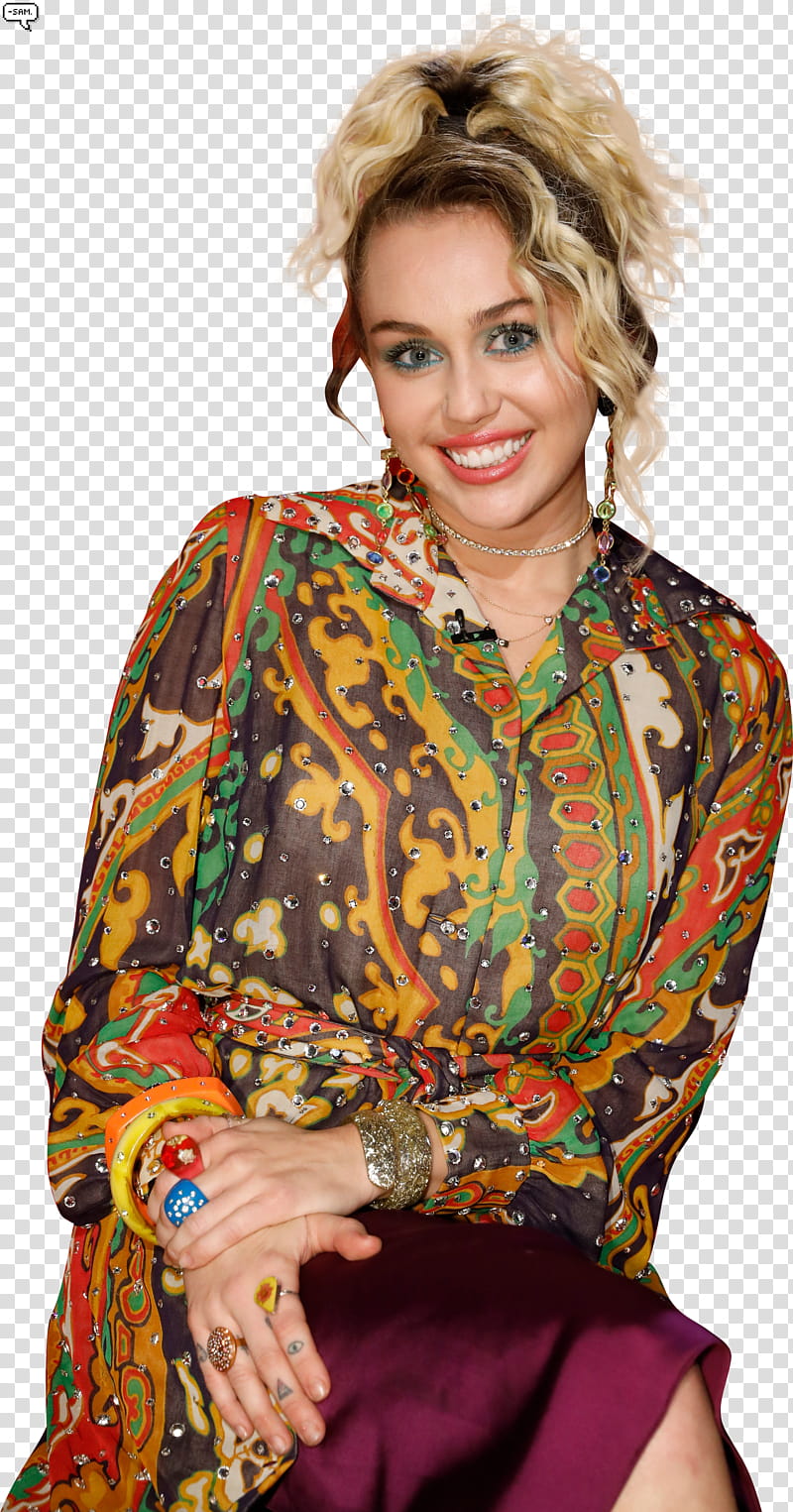 Miley Cyrus ,,SAM () transparent background PNG clipart