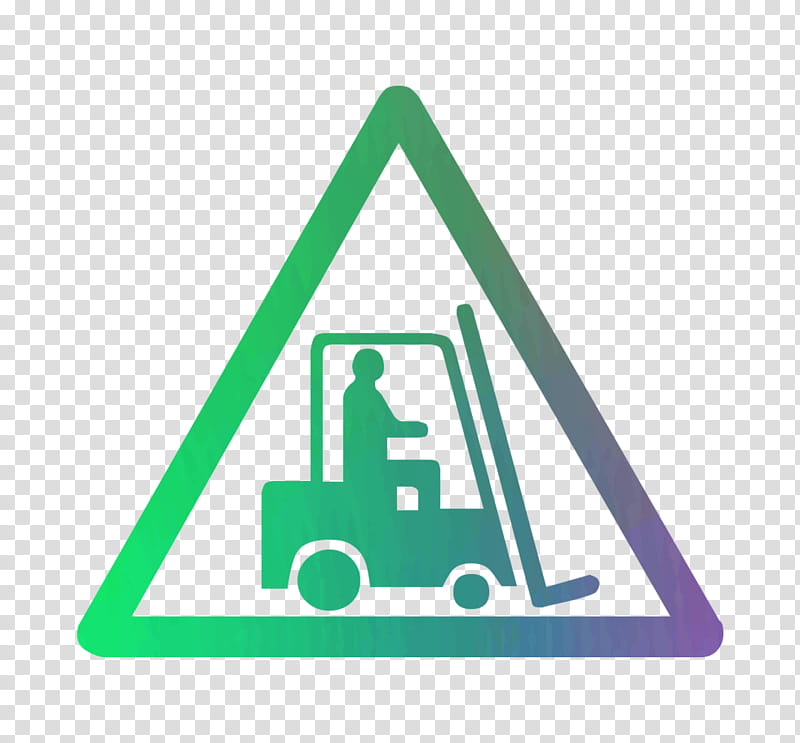 Warehouse, Forklift, Warning Sign, Sticker, Safety, Hazard Symbol, Label, Decal transparent background PNG clipart