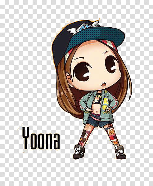 Snsd Yoona Chibi, Yoona chibi transparent background PNG clipart