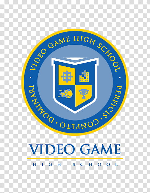 Vghs Logo Video Game High School Seal Illustration Transparent Background Png Clipart Hiclipart - vghs video game high school roblox