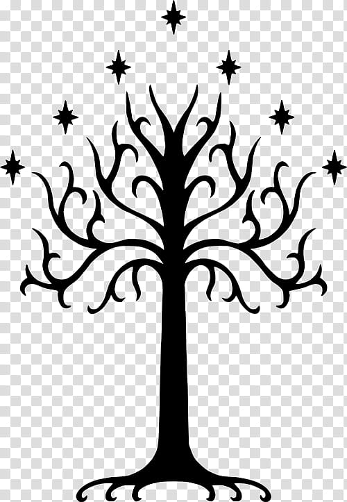 White Tree Of Gondor, Lord Of The Rings, Arwen, Aragorn, Gandalf, One Ring, Tattoo, Minas Tirith transparent background PNG clipart