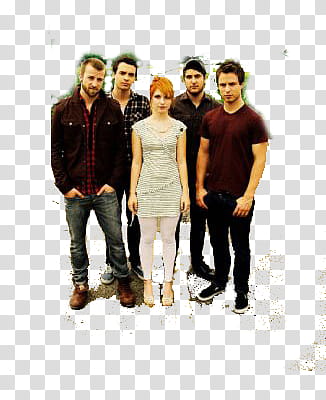 Paramore of  transparent background PNG clipart