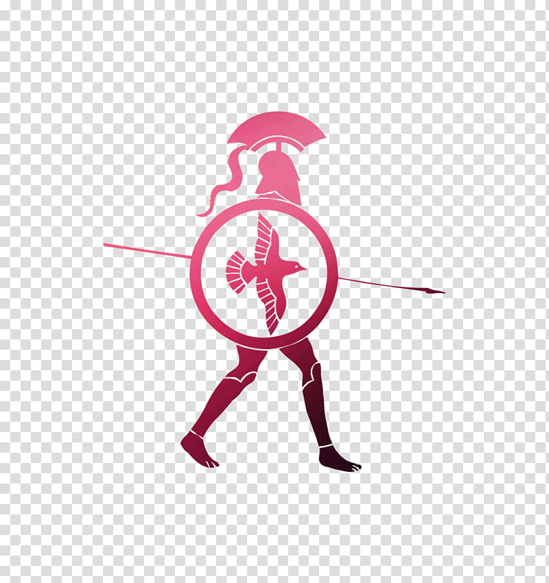 Pink, Warrior, Silhouette, Samurai, Magenta transparent background PNG clipart