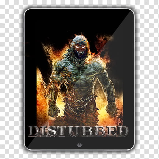 Music Icon , Disturbed Indestructible iPad_Portrait_x transparent background PNG clipart