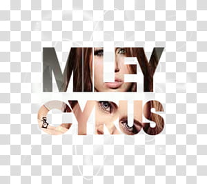 Miley Cyrus Texto transparent background PNG clipart thumbnail
