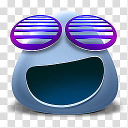 iconos cute zip, iconos n (), cartoon character wearing sunglasses art transparent background PNG clipart