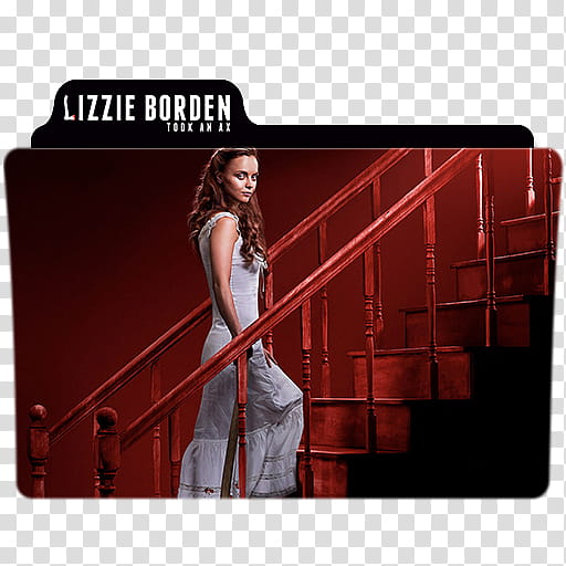 Lizzie Borden took an ax, LB transparent background PNG clipart