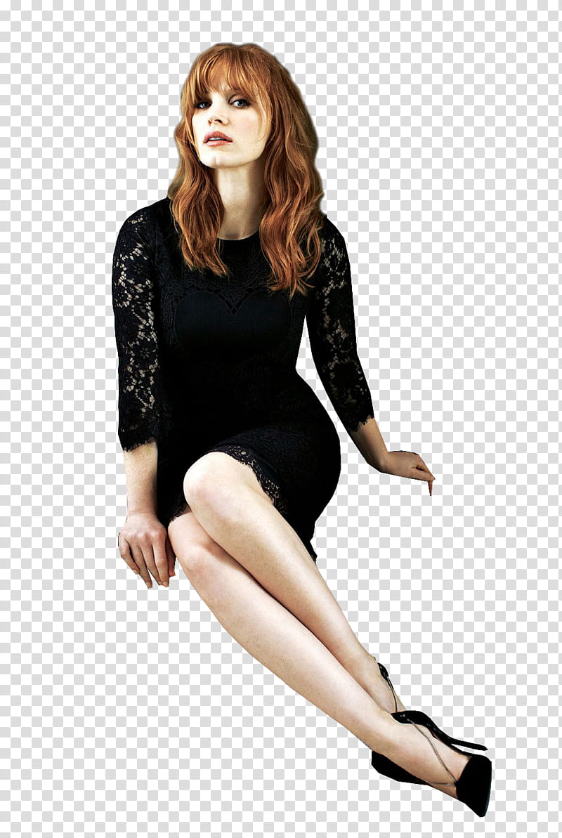 Jessica Chastain,  transparent background PNG clipart