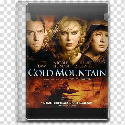 Movie Icon Mega , Cold Mountain, Cold Mountain movie cover transparent background PNG clipart