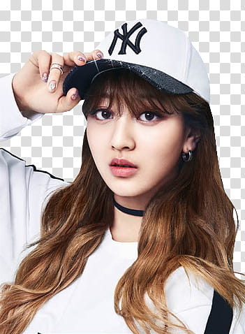 TWICE MLB  Version HQ, woman taking selfie transparent background PNG clipart