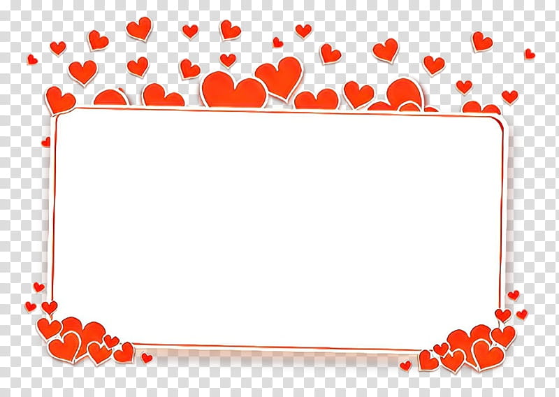 frame, Cartoon, Red, Heart, Frame transparent background PNG clipart