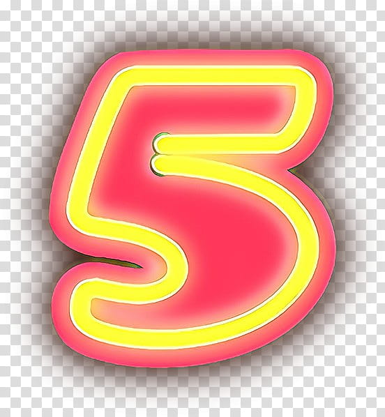 font text number material property symbol, Cartoon, Neon transparent background PNG clipart