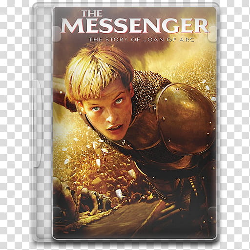 Movie Icon Mega , The Messenger, The Story of Joan of Arc, The Messenger movie poster transparent background PNG clipart