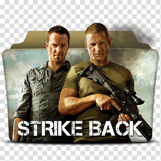 TV Series Folders PACK , Strike Back icon transparent background PNG clipart