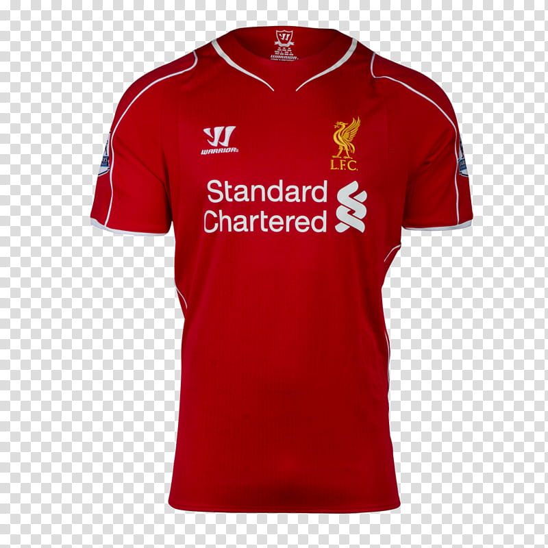 Soccer, Liverpool Fc, Premier League, Jersey, Shirt, Kit, Football, Tshirt transparent background PNG clipart