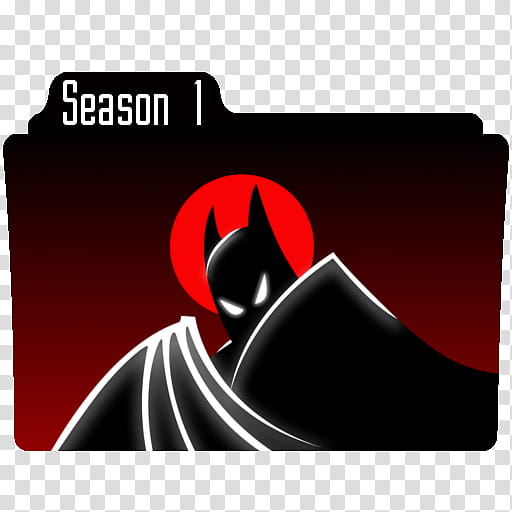 Batman: The Animated Series Season  Folder Icon transparent background PNG clipart