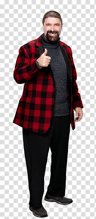 Mick Foley Full Body  transparent background PNG clipart
