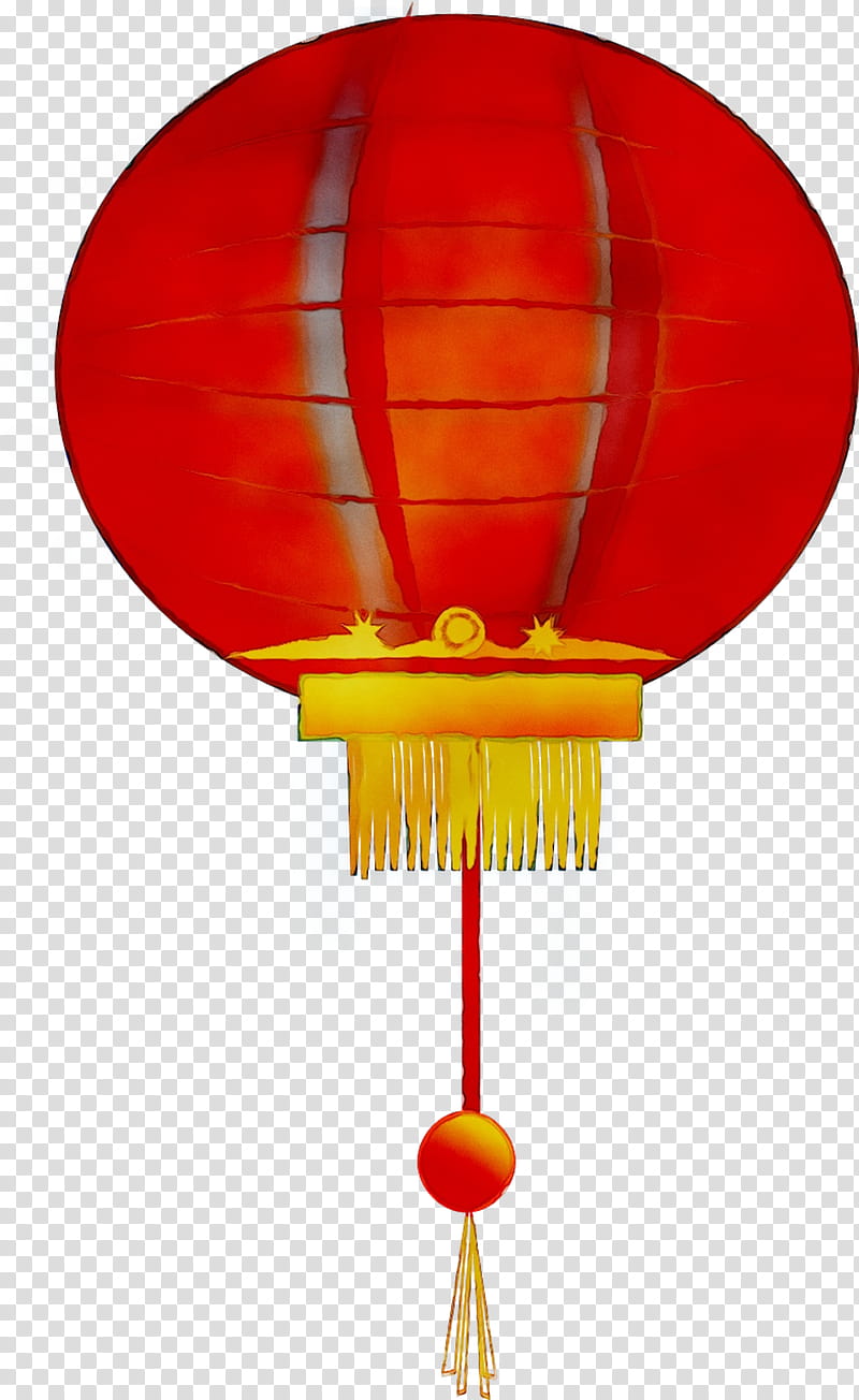 Chinese New Year Red, Paper Lantern, Lantern Festival, Sky Lantern, Lamp, Candle, Hot Air Balloon, Lighting transparent background PNG clipart