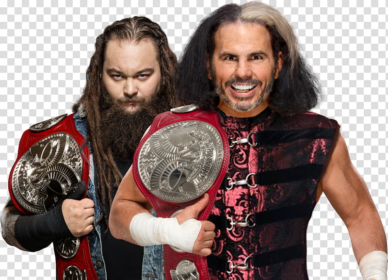 Bray Wyatt and Woken Matt RAW Tag Team Champions transparent background PNG clipart