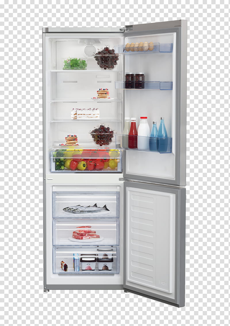 Kitchen, Refrigerator, Beko, Freezer, Beko Cs 234022, Beko Rdnt360i20, Home Appliance, Major Appliance transparent background PNG clipart