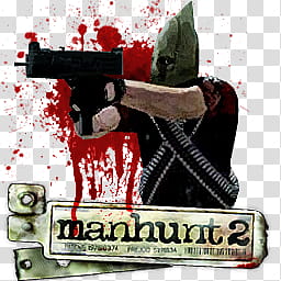 Manhunt  Icon , manhuntUzi transparent background PNG clipart