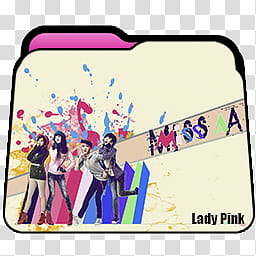 Tutos Lady Pink de Miss a, Tutos Lady pink_Carpetas _Miss a_ () icon transparent background PNG clipart