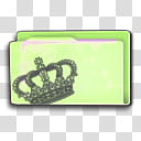Royalty Folders, green folder logo transparent background PNG clipart