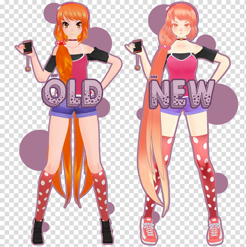 Old vs New Osana transparent background PNG clipart