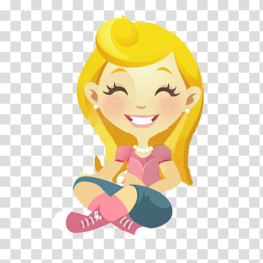 Smile Girl, girl smiling emoji transparent background PNG clipart