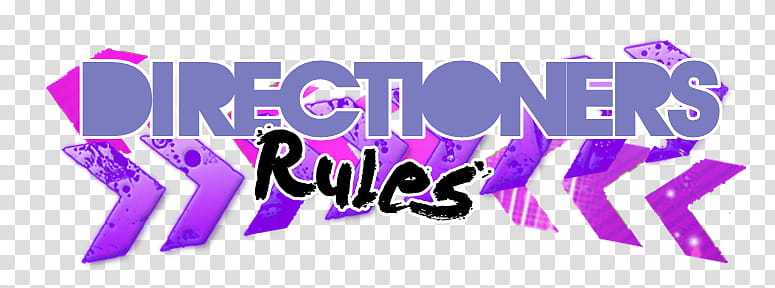 Directioners Rules transparent background PNG clipart