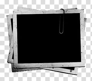 polaroids , rectangular gray and black board icon illustration transparent background PNG clipart