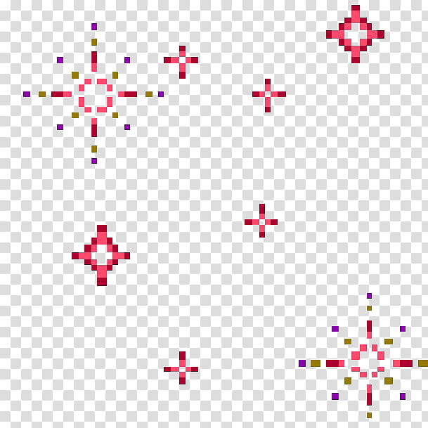 black and red pixelated stars illustration transparent background PNG clipart
