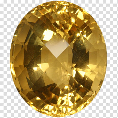 gemstones, round yellow gemstone transparent background PNG clipart