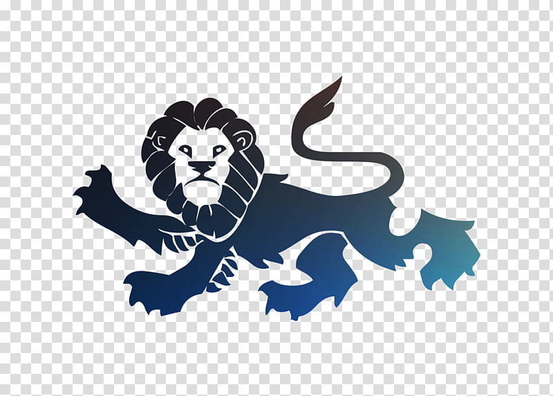 Lion Drawing, Silhouette, Logo, Stencil transparent background PNG clipart